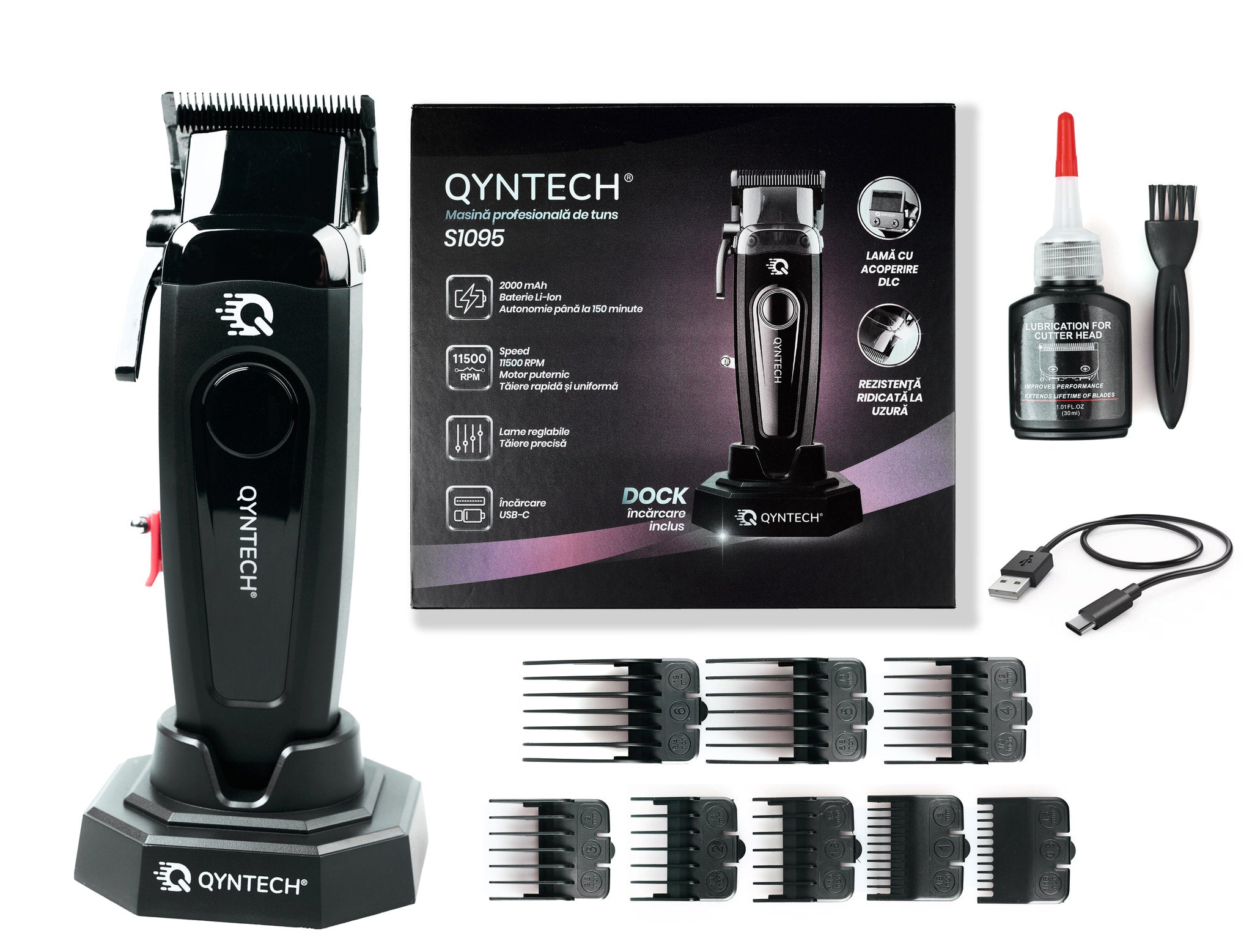 Mașină de tuns QYNTECH® S1095