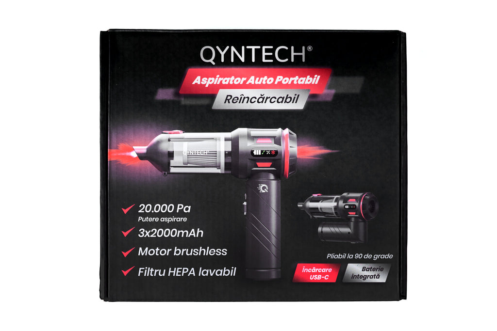 Aspirator Auto, QYNTECH®, 20000Pa