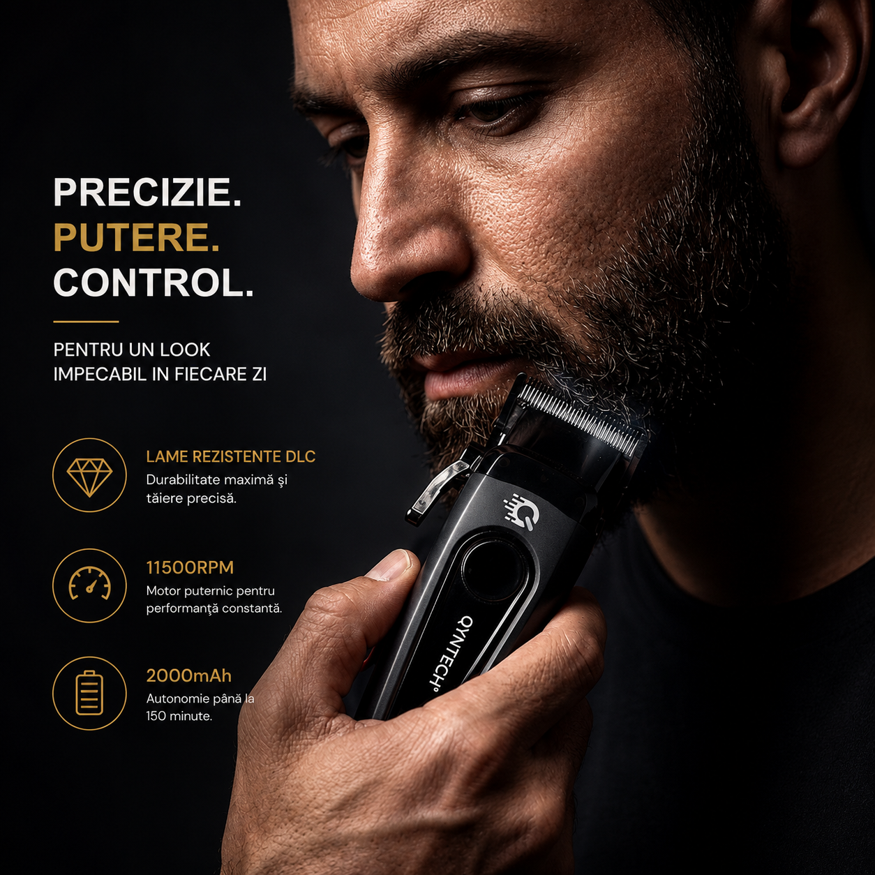 Mașină de tuns QYNTECH® S1095