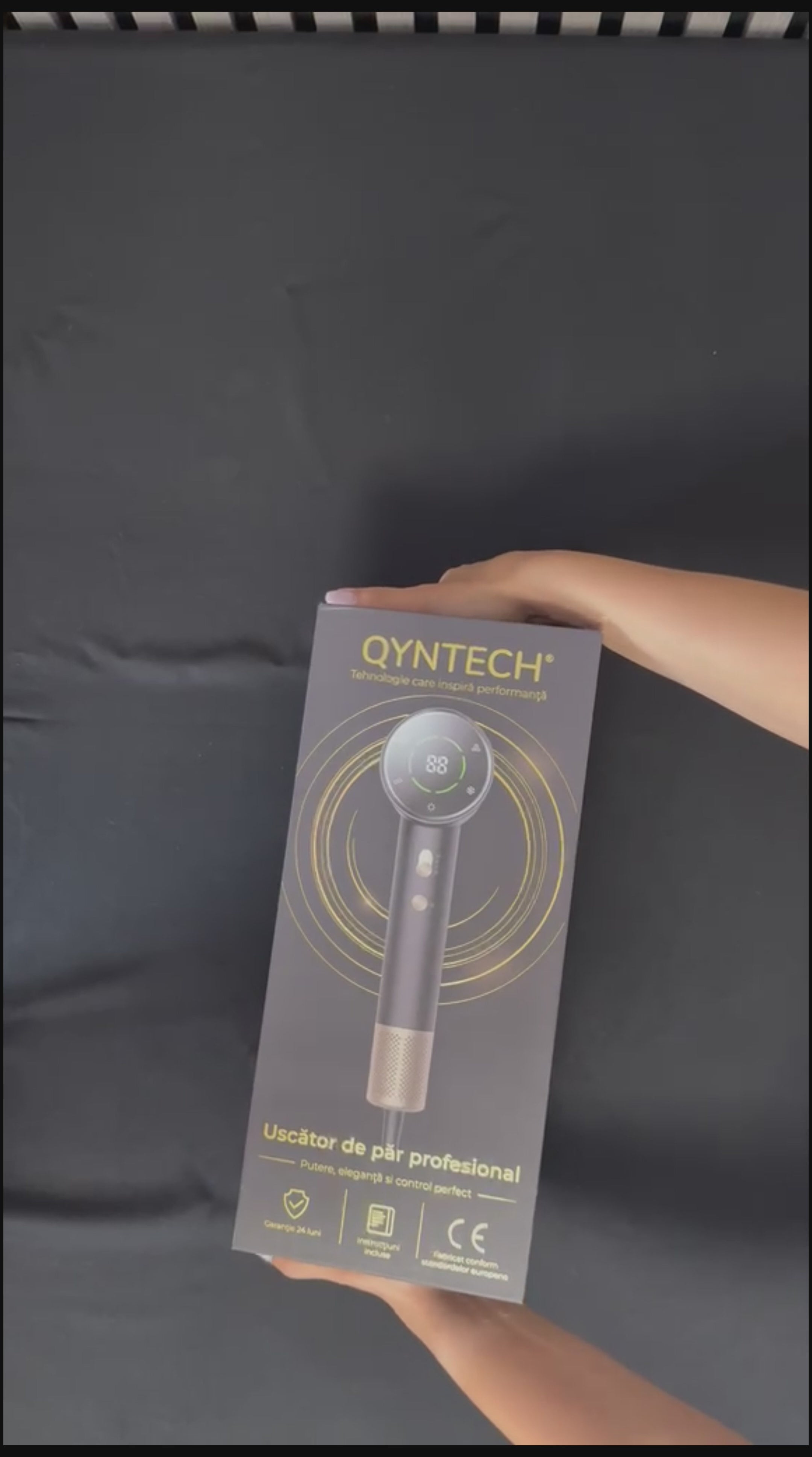 Uscător de păr profesional QYNTECH®, 110000 RPM